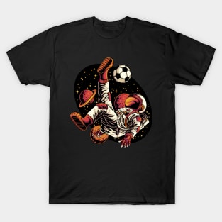 astronaut the real goat footballers T-Shirt